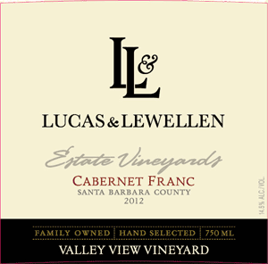 2012 Lucas & Lewellen Cabernet Franc 2012 Lucas & Lewellen Cabernet Franc