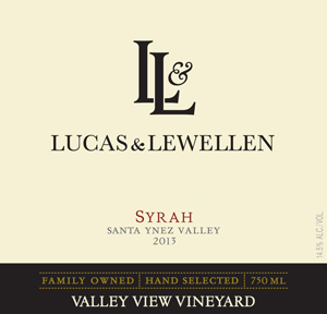 2013 Lucas & Lewellen Syrah