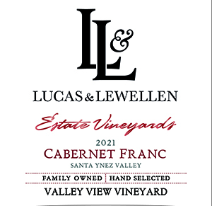 2021 Lucas & Lewellen Cabernet Franc front label