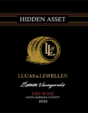 2020 Lucas & Lewellen Hidden Asset front label