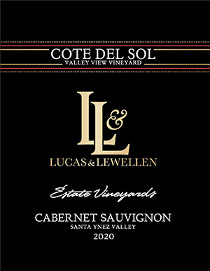2020 Cabernet Sauvignon Cote del Sol front label