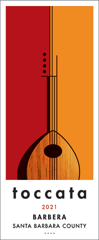 2021 Barbera front label