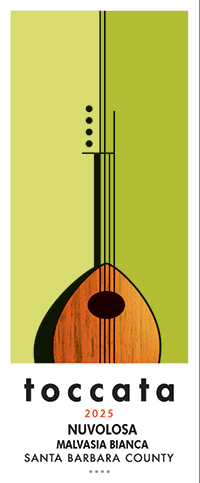 2025 Toccata Nuvalosa front label 2025 Toccata Nuvalosa front label