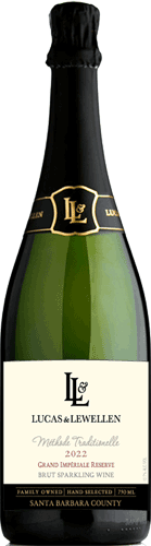 2022 Lucas & Lewellen Sparkling Wine Grand Imperial Reserve bottle
