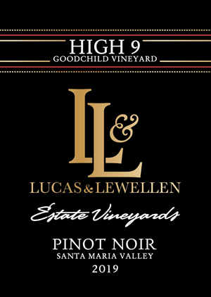 2019 Pinot Noir Goodchild High 9 front label