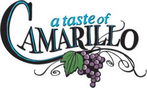 The Taste of Camarillo wine festival logo with grapes