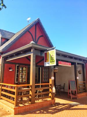 A photo of the front of the new Toccata Tasting Room