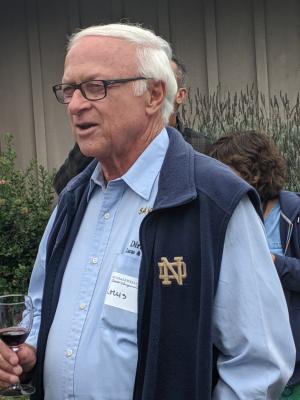 The Dirtman talks the dirt on the grapes at the Lucas & Lewellen Vineyard Tour