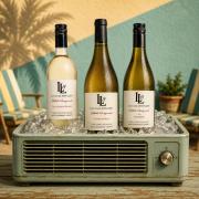 Adult Air Conditioning - a cool 3 pack of Chardnonay, viognier, and Sauvignon Blanc